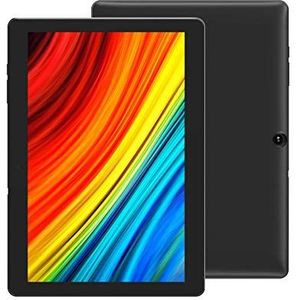 Tablet 10 Pollici, Android 10.0, 2 GB RAM 32 GB geheugen, Doppia Fotocamera 8 MP + 2 MP, 1280 x 800 IPS HD-display, Doppio ondersteunt WiFi, Bluetooth, Google GMS Certificato, Quad-Core Processore