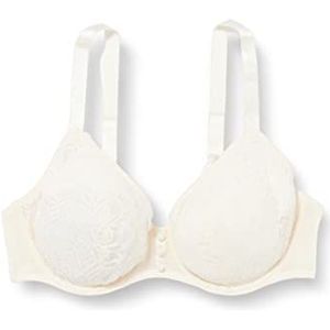 Sans Complexe, Klassieke beugelbeha voor dames, model Lyse 70AAG54, Krijt, 75C