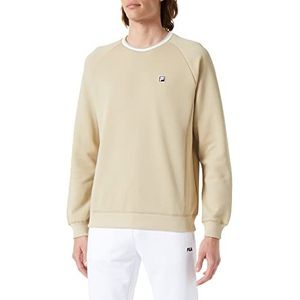 FILA Bilicik Raglan Crew Sweatshirt, Fields of Rye, XS, fields of rye, XS