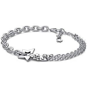 Pandora Shooting Star Double Chain Bracelet 592409C01-16