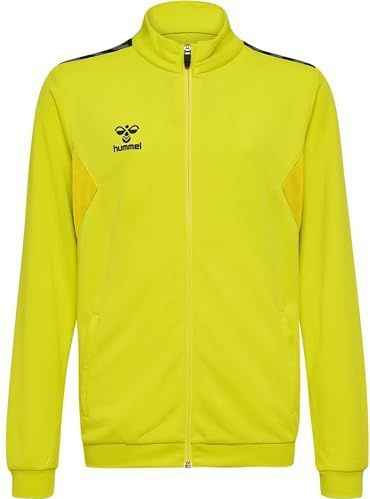 Hummel - hmlAUTHENTIC PL ZIP JACKET - Jack - Groen - Gerecycled Polyester