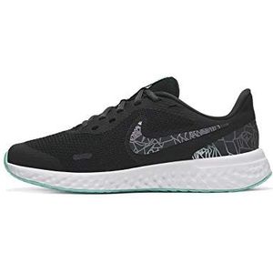 Nike Unisex Revolution 5 Rebel (Gs) wandelschoenen, Zwart Black Anthracite Light Aqua 100, 36.5 EU