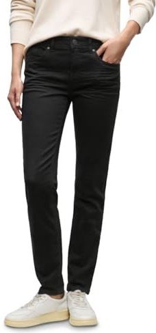 Street One Dames Casual jeans in Zwart, in size: 24
