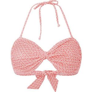 Pepe Jeans - P Bnd - Bedrukte Bikinitop - Rood