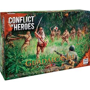 Academy Games - Conflict of Heroes - Guadalcanal: The Pacific 1942 - Historical Based Board Game - WW2 Tactical Wargame - For 2 to 3 Players - From 14+ Years - English