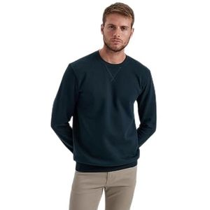DeFacto Gebreid sweatshirt voor heren, groen, 3XL