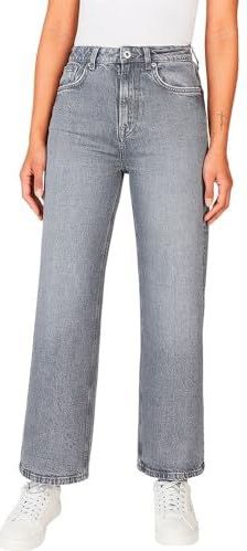 Pepe Jeansvoor vrouwen. PL204731UN0 Rechte spijkerbroek Lexa blauw (24/30), Casual, Katoen, Denim, Duurzaam