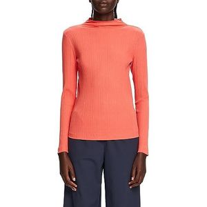 ESPRIT T-shirt voor dames, 640/koraalrood., XS