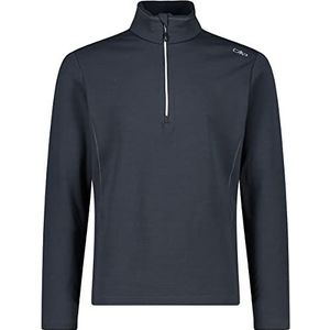 CMP Grid Tech fleece sweatshirt met halve ritssluiting, Man, Titan, 56