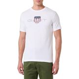 Gant - Archive Shield - T-shirt - Katoen - Regular Fit - Korte Mouwen