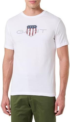Gant - Archive Shield - T-shirt - Katoen - Regular Fit - Korte Mouwen