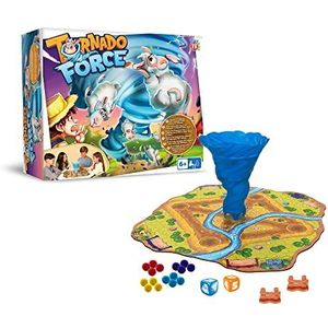 PLAY FUN BY IMC TOYS Tornado Force Strategisch bordspel voor jongens en meisjes + 6 jaar, 2 tot 4 spelers