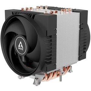 ARCTIC Freezer 4U-SP5 - CPU-koeler voor server voor for AMD SP5, 4U & UP, AMD EPYC, 2 x 120 mm ventilatoren, 300–3300 rpm, 4-pins PWM-connector, 10 heatpipes, LGA6096