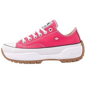 British Knights Kaya Low Fly lage sneakers voor dames, Hard Roze, 40 EU