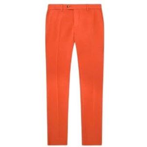Hackett London Heren katoenen Tencel Chino broek, oranje, 28W/30L, ORANJE, 28W / 30L