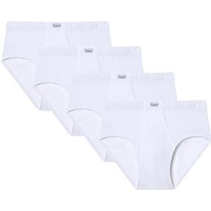 Abanderado Onmisbare slips van 100% katoen, voor heren, 4 stuks, Wit, 52