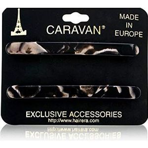 CARAVAN 8333/2 LG Automatische Barrette met Swarovski Fancy Crystal Stone