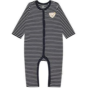 Steiff Uniseks basic baby-pyjama voor peuters, Steiff Navy, 80 cm