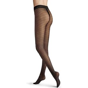 Hudson Dames panty Graphic Animal Fashion Black 40-42, zwart, 40/42