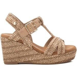 XTI 143833 Damessandalen, camel, maat 37, Kameel, 37 EU