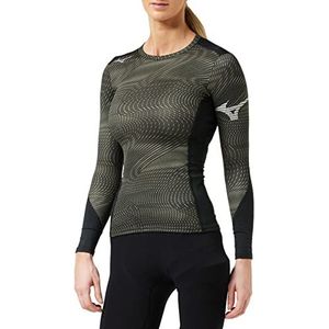 Mizuno dames onderhemd, zwart, XS