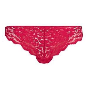 Skiny Dames Cheeky String Wonderfulace, rood, 36
