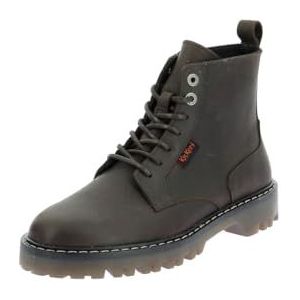 Kickers - Decklock - Dameslaarzen - Zwart - Leer