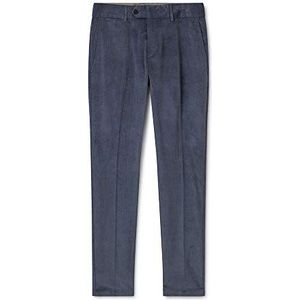 Hackett London Corduroy Chino Straight Jeans voor heren, Blauw (zilvervisachtig 5qj), 35W / 32L