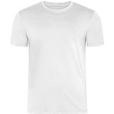 HRM Heren Zwaar Luxe Ronde Hals T-Shirt, Wit, Maat 3XL I Fair Trade Heren Ronde Hals T-Shirt, 195 g/m² I Duurzaam & Gemaakt van 100% Biologisch Katoen