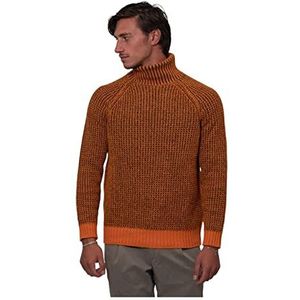 BOSS Heren Knitwear Knitted_Sweater, Open Oranje, XXL