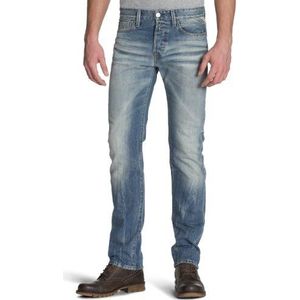 Replay Heren jeans lage tailleband JENNON M909R .000.118 750, Gr. 31/32, blauw (blauw 009), blauw (Blue 009), 30W x 32L