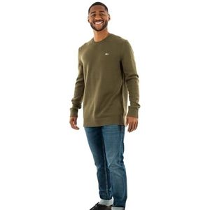 Tommy Jeans Truien voor heren, Groen (Drab Olive Green), L