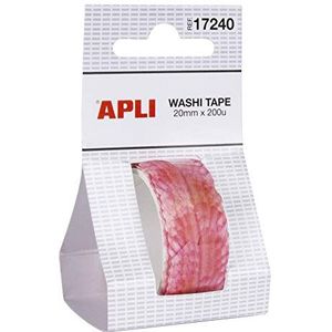 APLI 17240 - Washi tape voorgesneden bloemblaadjes 20 mm x 2 m
