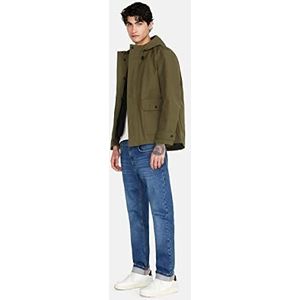 Sisley Heren 2TCZSN01H Jacket, Military Green 901, L, Militair Groen 901, L