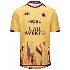 Kappa T-shirt Kombat 2024 Away FC METZ XL geel/rood