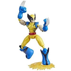 Marvel Avengers Bend N Flex Missions Wolverine Fire Mission - Speelfiguur