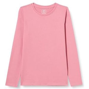 4F Lange mouwen F141 roze meisje 134, Roze, 9 Jaren