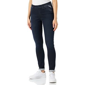Replay Luzien Forever Blue Women's Jeans, 007 Donkerblauw, 25W x 28L