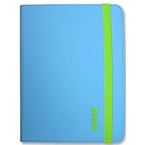 Port Designs Slanke universele beschermende 9/10 inch blauw/groen hoes voor Samsung Galaxy/iPad/Kindle-tablets