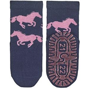 Sterntaler Baby-meisjes glitter zon paarden tegels Flitzer, marine, 18