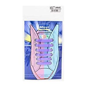 Movi Funny Laces Kids Veters voor siliconen schoenen - 3 verpakkingen à 300 g