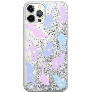 ERT GROUP mobiel telefoonhoesje voor Apple Iphone 12/12 PRO origineel en officieel erkend Babaco patroon Cats 016 optimaal, met glitter overloopeffect