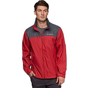 Columbia Glennaker Lake Jas voor heren, Berg Rood, Grafiet, XL grote maten