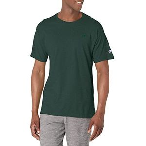 Champion Men's Classic Jersey T-Shirt, Dark Green, M