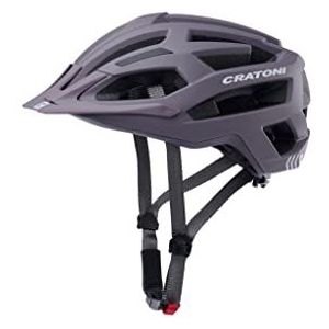 Cratoni Unisex - C-Flash Helmen voor volwassenen, paars/mat, M