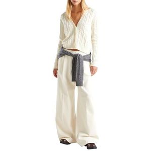 United Colors of Benetton Gebreide damesjas, Wit, L