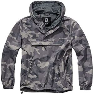 Brandit heren zomer windbreaker Brandit zomer windbreaker , grijs camouflage, L