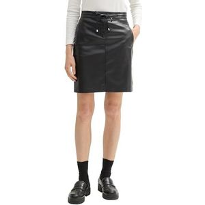 Tom Tailor - Rok - Kunstleer - Mini - Smal