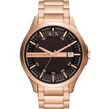 Armani Exchange Horloge Voor Heren, Three Hand Date Movement, Roestvrij Stalen Horloge Met Een Kastmaat Van 46 Mm