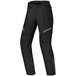 SHIMA Rush Lady Motorbroek voor dames | Zomer, versterkt, avontuur, touring bikerbroek dames mesh met waterdicht membraan, CE knie pantserpads (zwart, L)